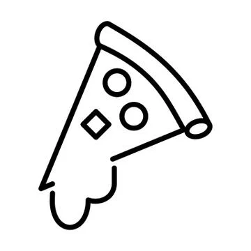 Pizza Icon Stock Illustration
