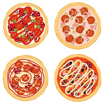 Pizza icon イラスト素材