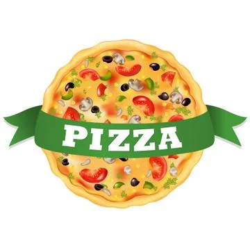Pizza Stock Illustration