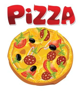 Pizza Stock Illustration