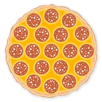 Pizza Stock Illustration