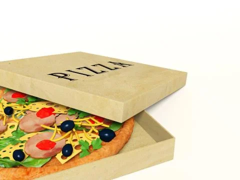 Pizza Stock Illustration