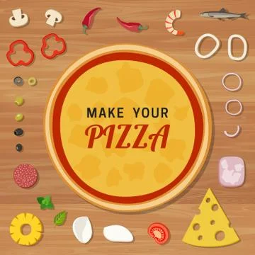 Pizza Stock Illustration