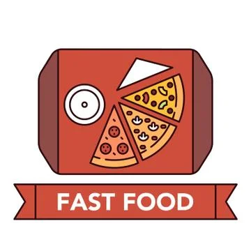 Pizza Stock Illustration