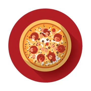 Pizza Stock-Illustration