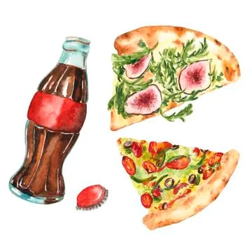 Pizza Stock Illustration