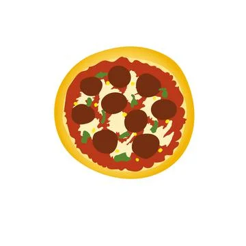 Pizza Stock Illustration