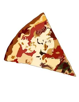Pizza Stock Illustration