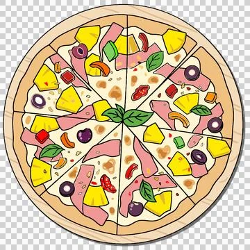 Pizza Stock-Illustration