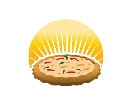 Pizza illustration Stock Illustration
