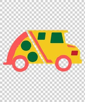 Pizza loading Stock Illustration