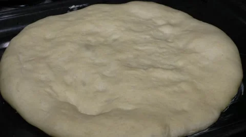 Pizza loading toppings Stock Footage 47965700