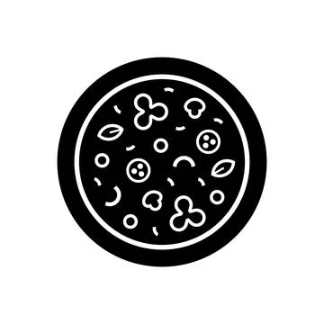 Pizza logo Stock Illustration