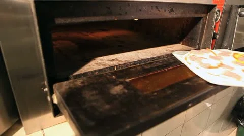 Pizza maker Stock Footage 8975634