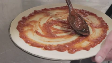 Pizza making 1 Video stock 147874841