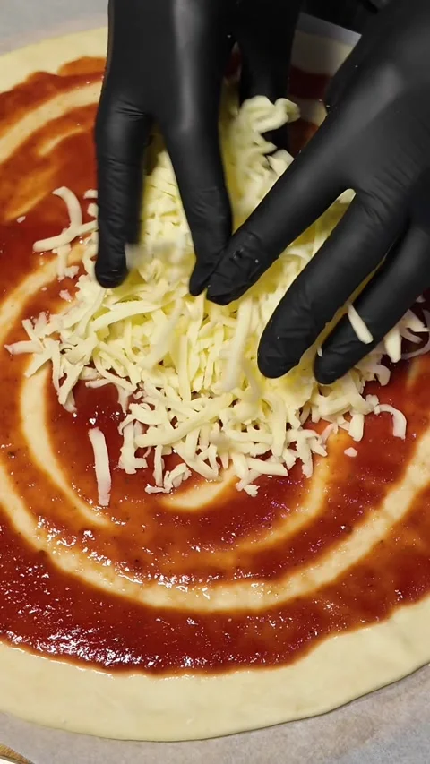 Pizza Making Stock Footage 346917501