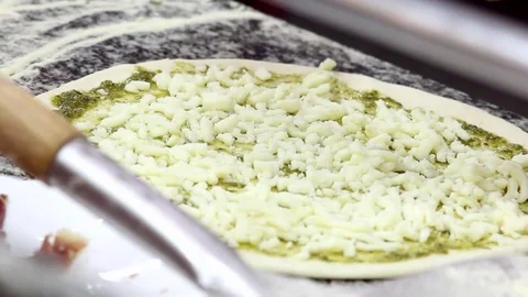 Pizza Making Part 2 Stock Footage 82563734