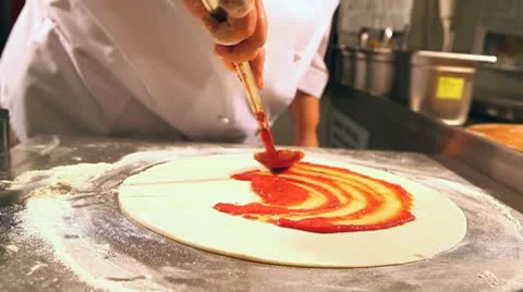 Pizza maling Video stock 8986718