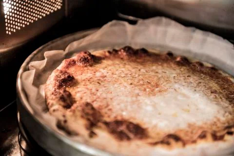 Pizza in microwave Stock Photos