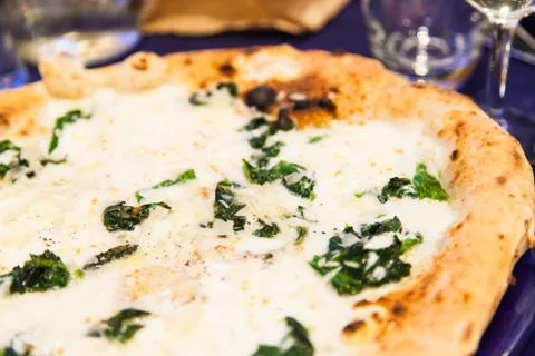 Pizza in naples Foto stock