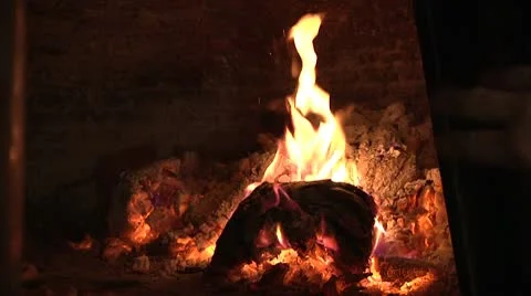 Pizza Oven. Stock Footage 8995997