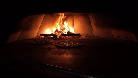 Pizza oven Stock Footage 78265496