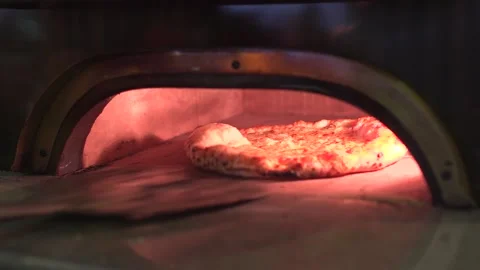 Pizza in the oven Stock-Footage 238738851