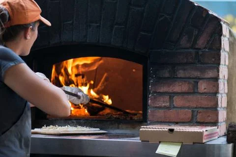 Pizza oven Stock Photos