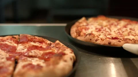 Pizza Pan 3 Stock Footage 49130808