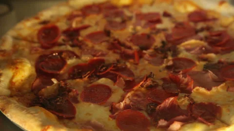 Pizza Pan Stock Footage 36366826