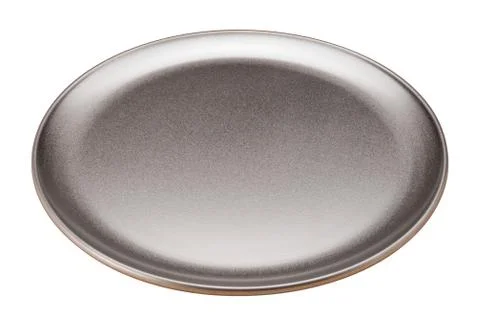 Pizza pan isolated Stock Photos