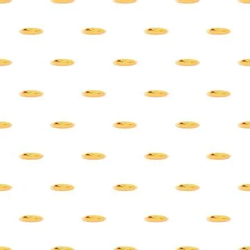 Pizza pattern creating a seamless food wallpaper Illustrazione stock