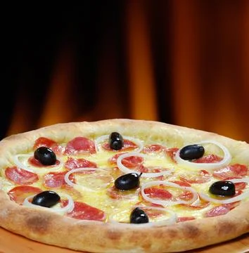 Pizza Foto stock