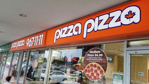 Pizza Pizza 2 Stock Footage 92178662