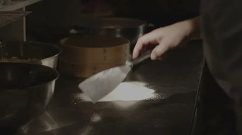 Pizza preparing - time lapse Stock Footage 49120771