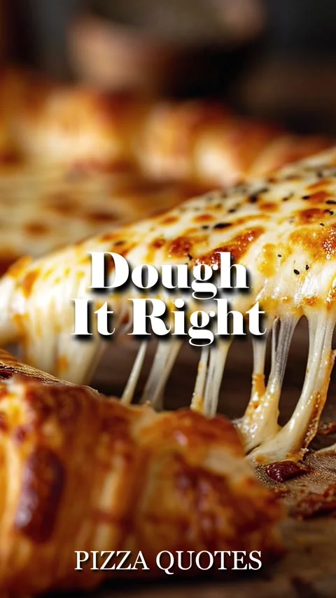 Pizza Quote In Modern Text Animation Dough It Right 库存影片 295917501