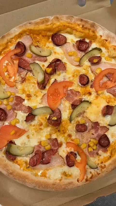 Pizza ready from the oven. Stock Footage 310943007