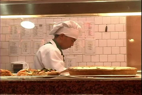 Pizza Restaurent 스톡 동영상 288955