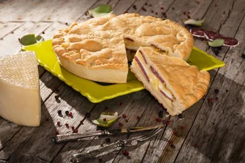 Pizza rustica Stock-Fotos