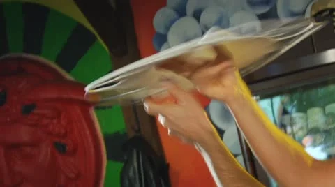 Pizza Show Stock Footage 9357676