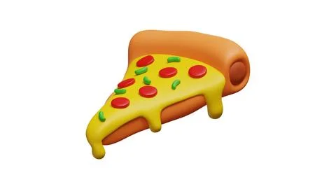 Pizza Slice Stock Illustration