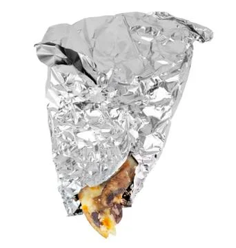 Pizza slice leftover Fotos de archivo