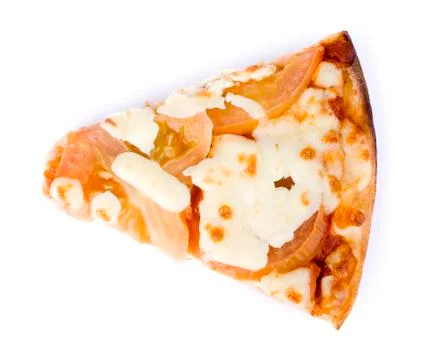 Pizza slice. Stock Photos