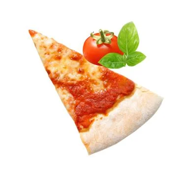 Pizza slice Foto stock