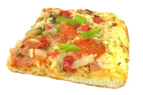 Pizza slice Stock Photos