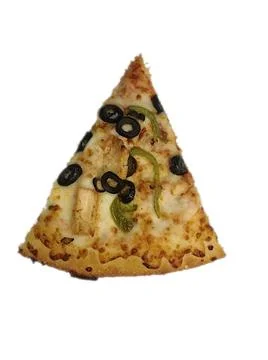 Pizza Slice Foto stock