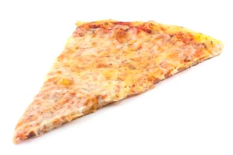 Pizza slice plain Stock Photos