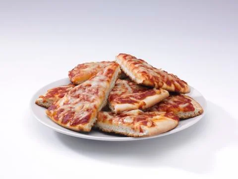 Pizza slices Stock Photos