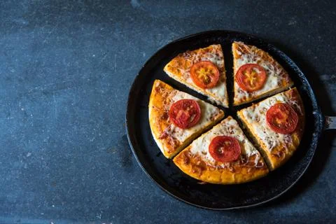 Pizza slices Stock Photos