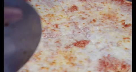 PIZZA SLICING Stock Footage 295906220